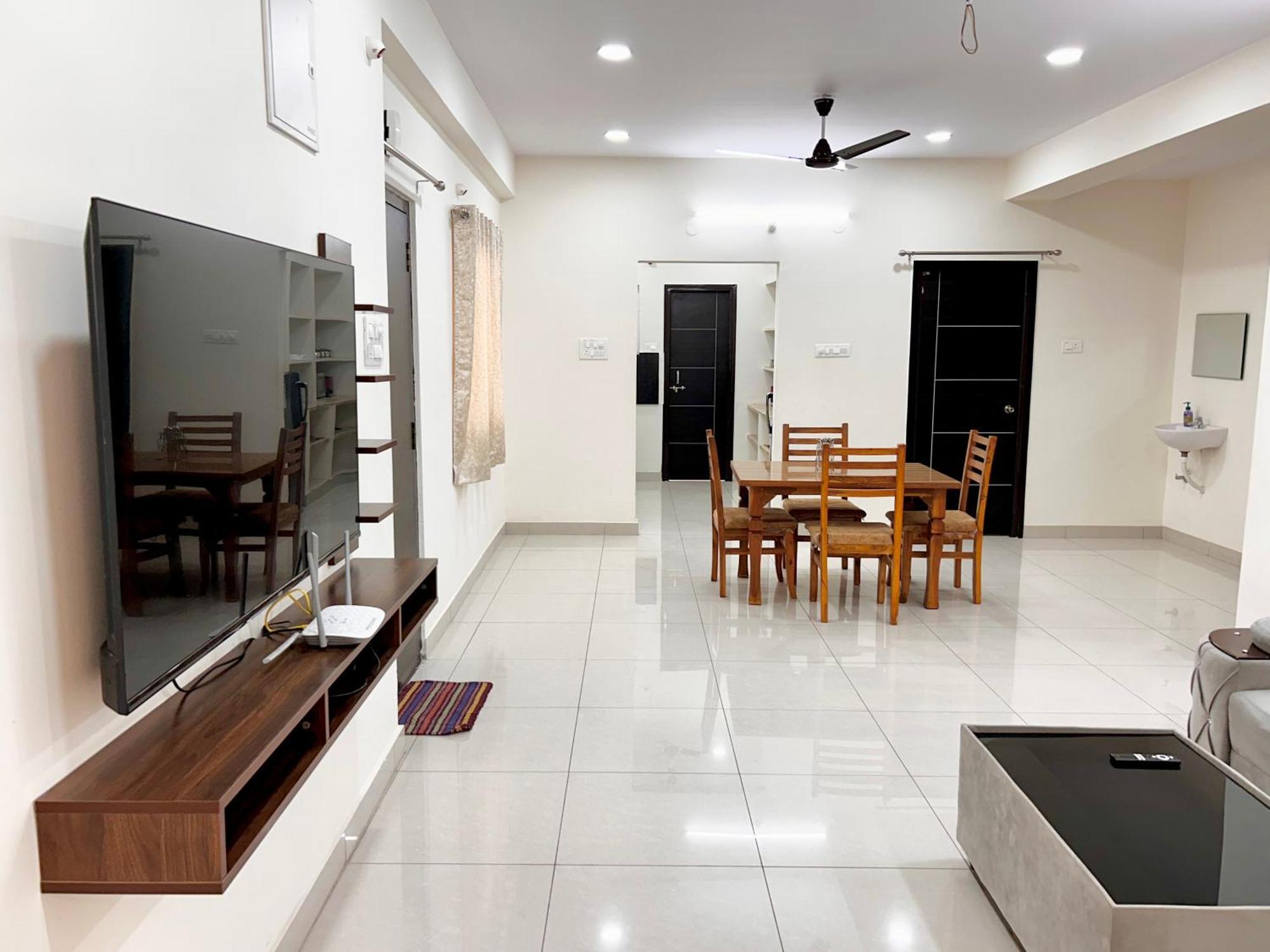 Apartment Mee Homes Madhapur Family Fully Furnished 2 Bhk Premium Flats Pent House Hyderabad